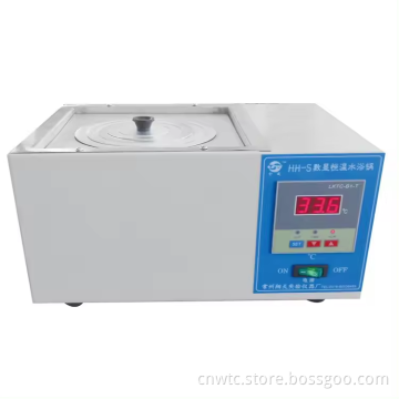 Professional Lab Use: Single Hole Electric Thermostatic Water Bath with Stainless Steel Construction
